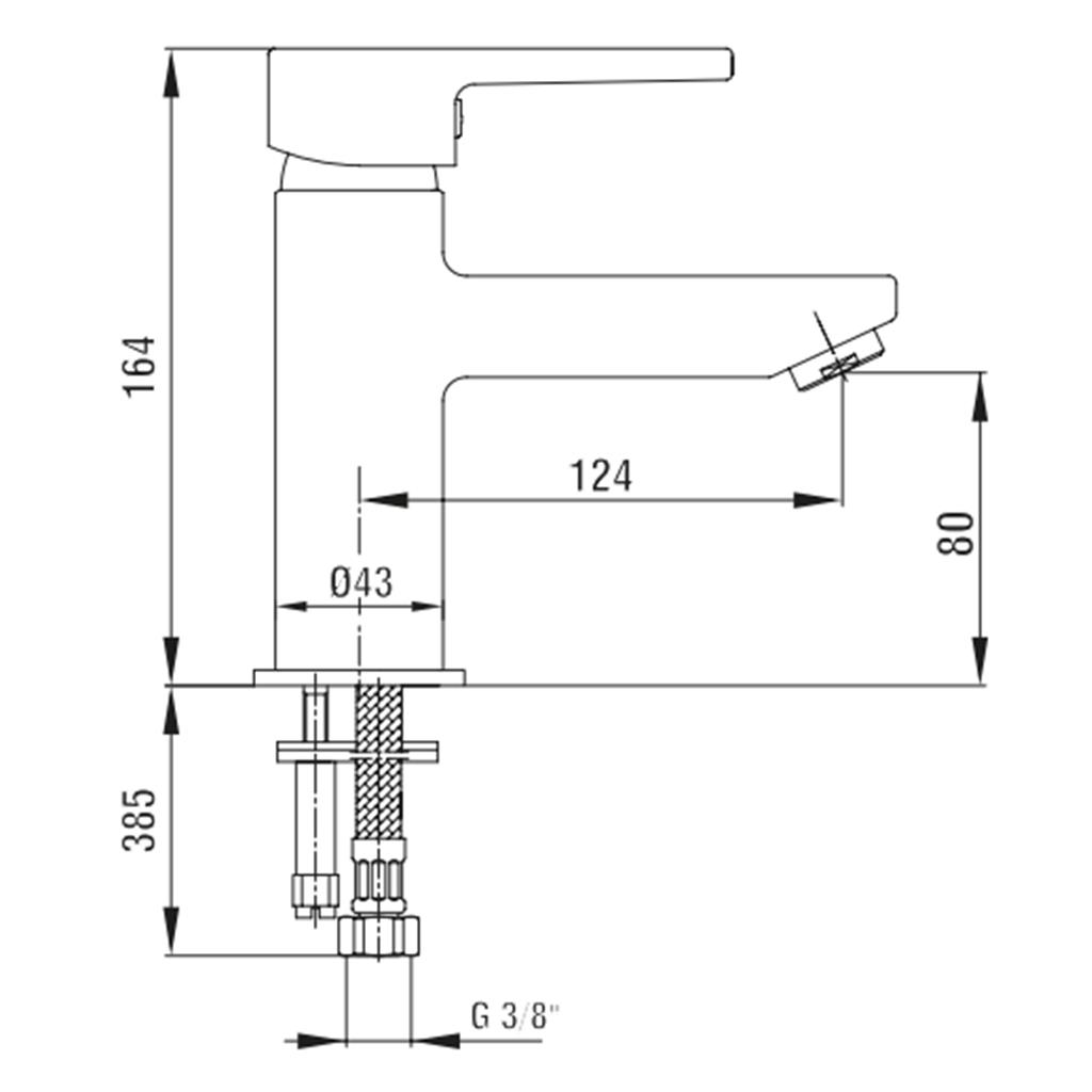 ECA Delta Lavabo Bataryası 102108686