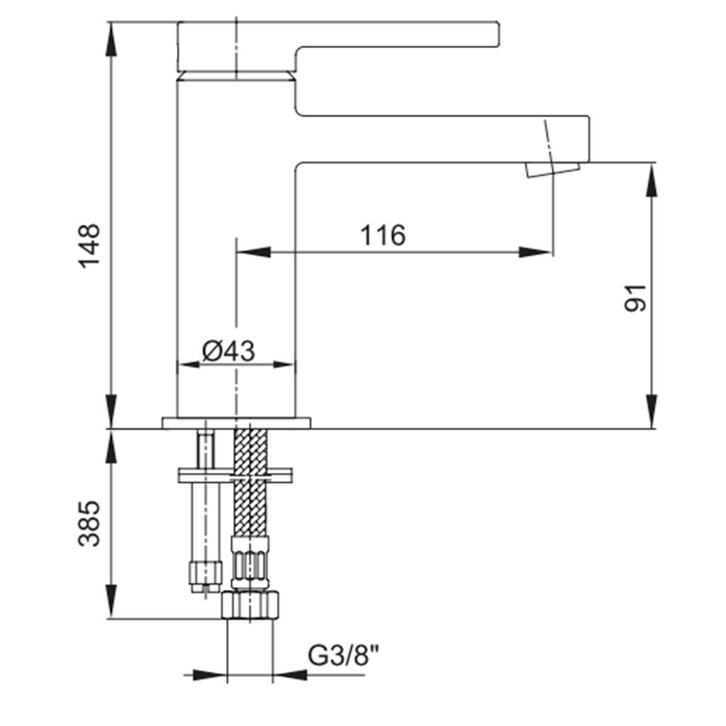 ECA Mina Lavabo Bataryası 102108920H