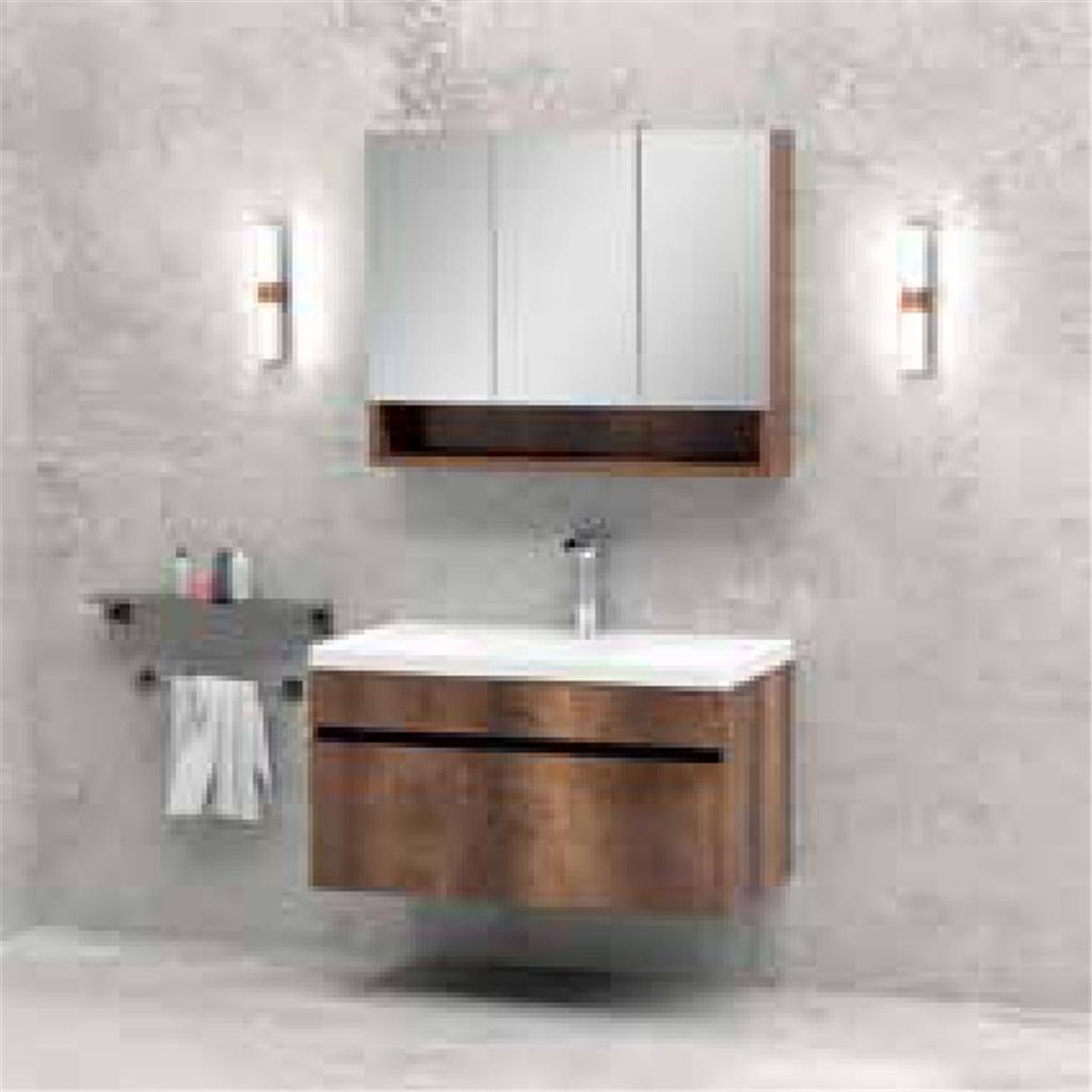 Levent 100cm Banyo Dolabı Takım