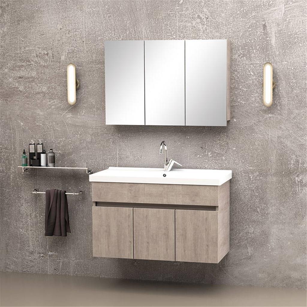 Neva 100cm Banyo Dolabı Takım