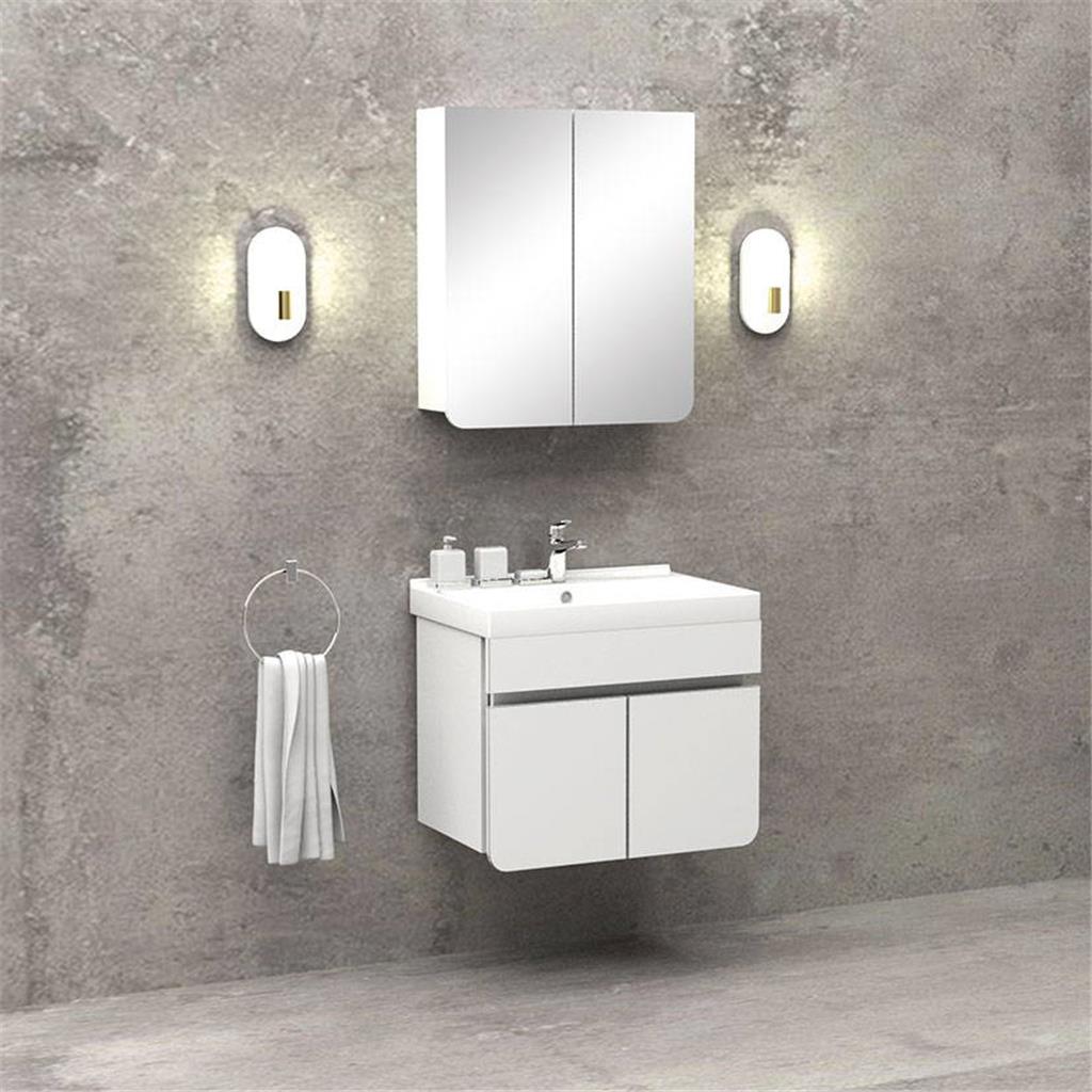 Lizbon 65cm Banyo Dolabı Takım