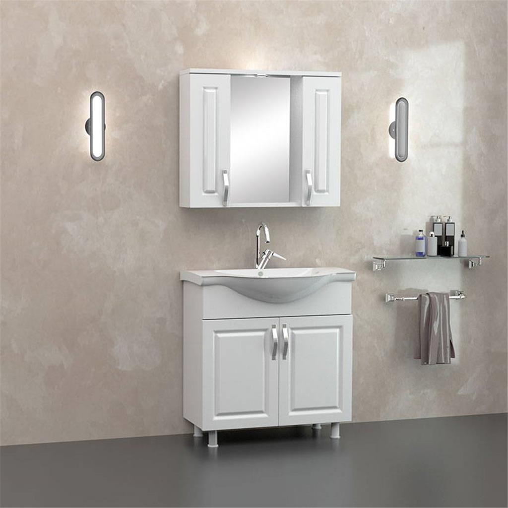 Morava 80cm Banyo Dolabı Takım