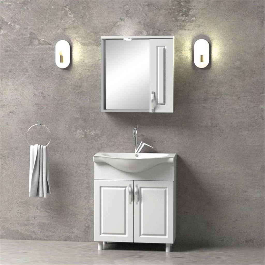 Morava 65cm Banyo Dolabı Takım