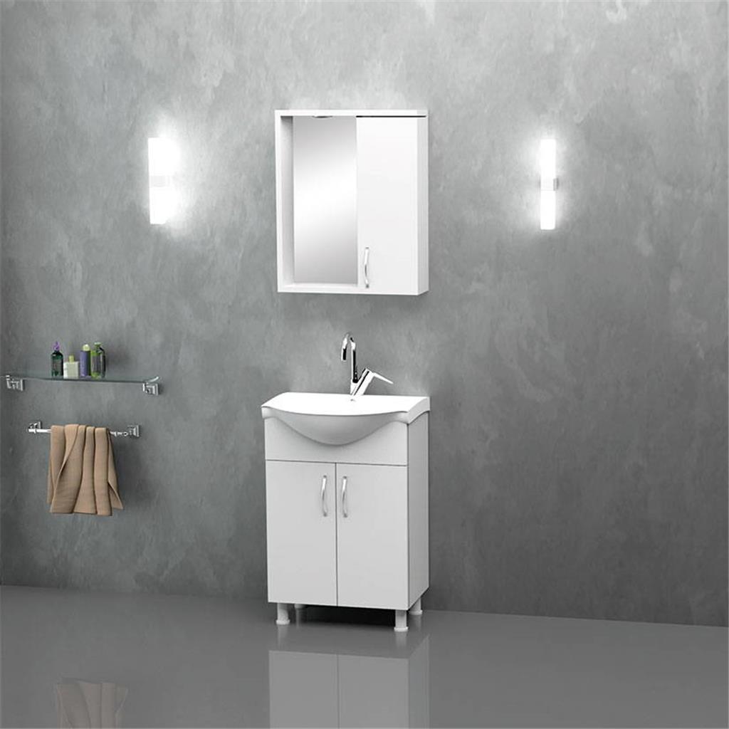 Rio 55cm Banyo Dolabı Takım