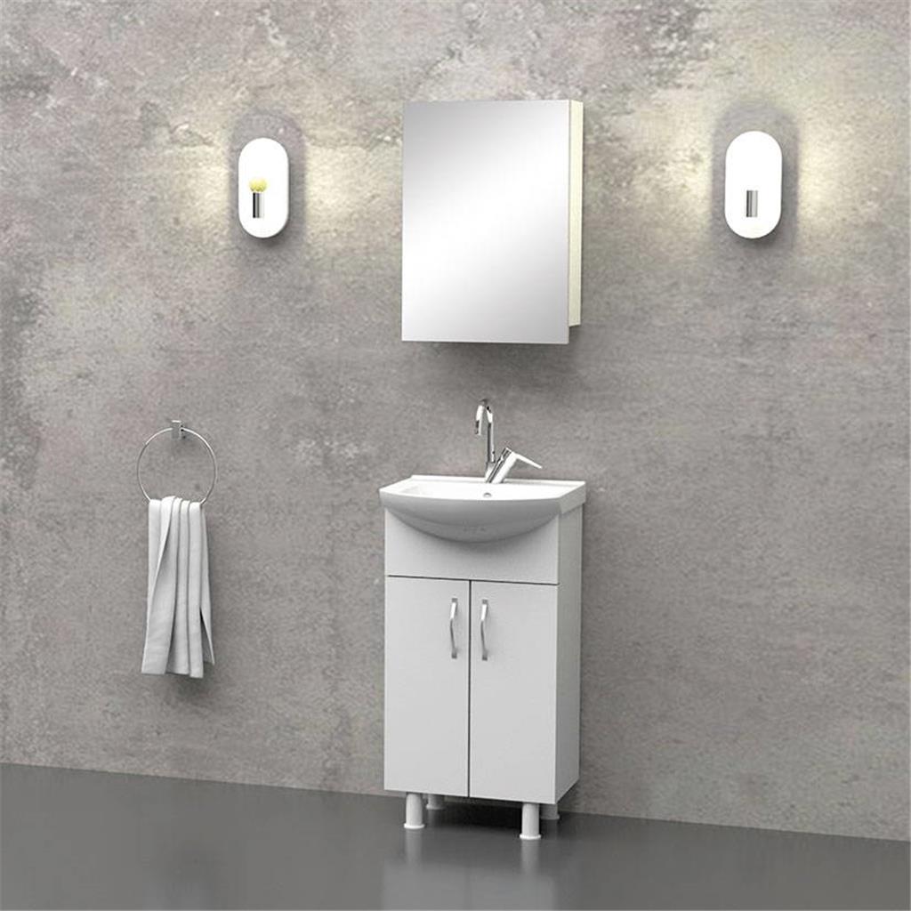 Rio 45cm Banyo Dolabı Takım