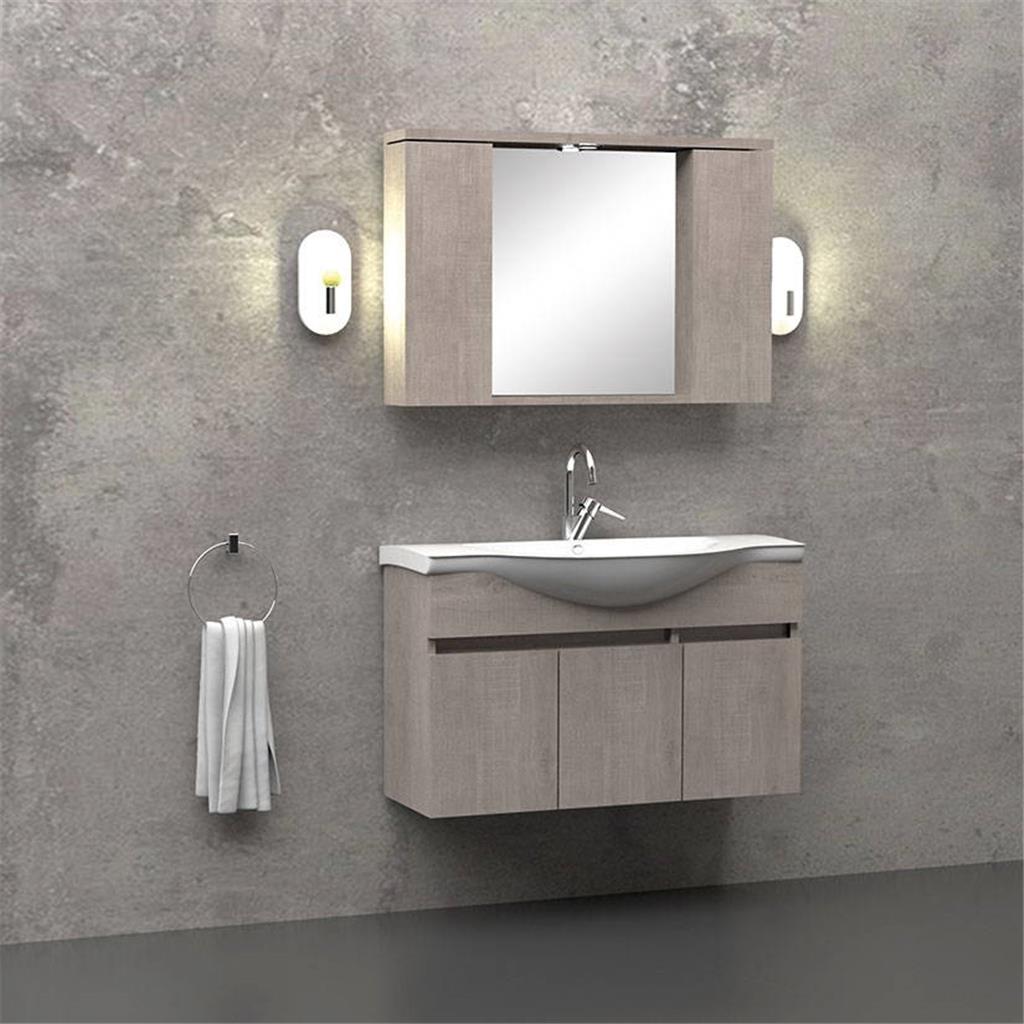 Üsküp 100cm Banyo Dolabı Takım