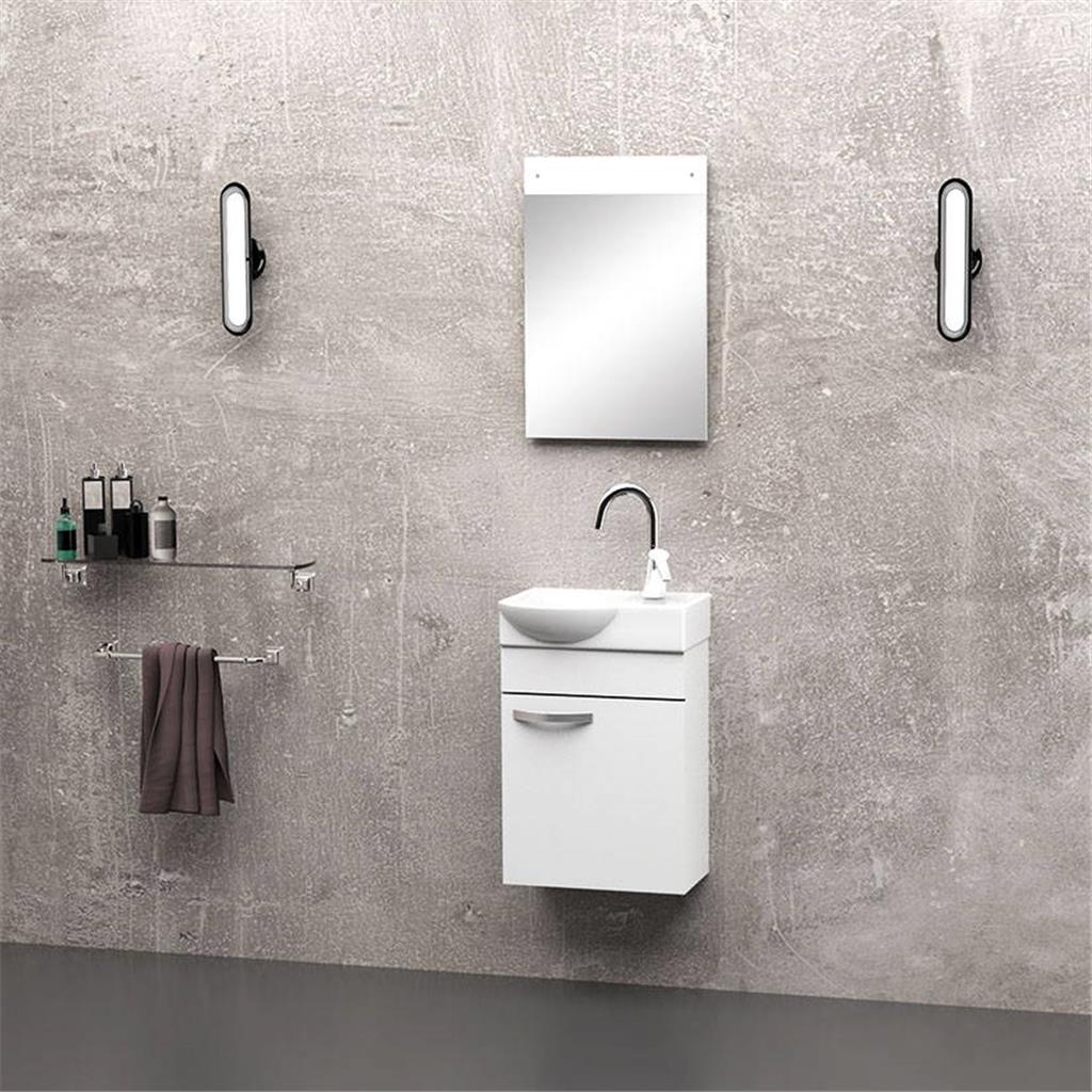 Minos 45cm Banyo Dolabı Takım