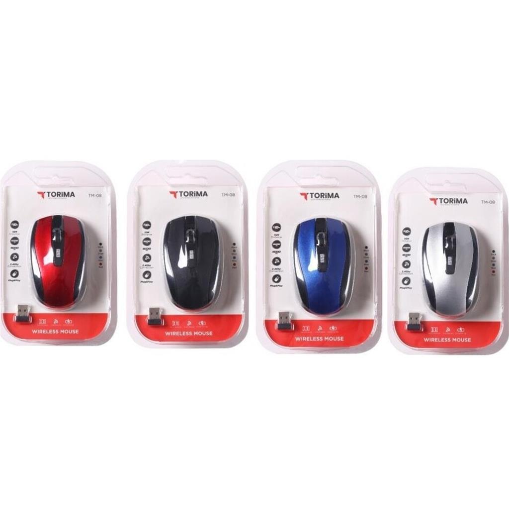 Torima Tm-08 Kablosuz Yan Tuşlu  Optik Mouse - Fare