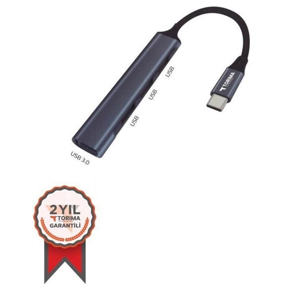 Torima Type-C To USB Hub 4 Ports Yd-30