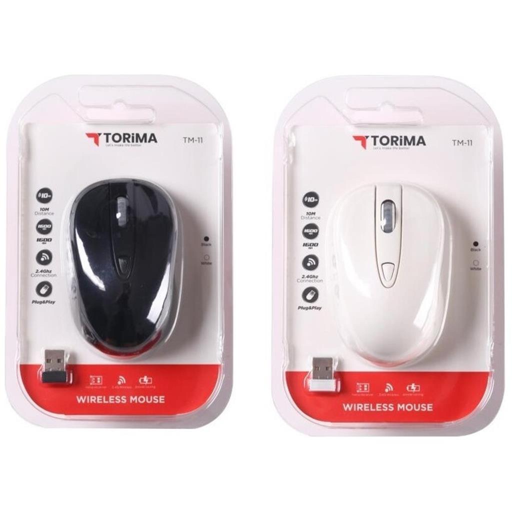 Torima TM-11 Ergonomik Kablosuz Optik Mouse