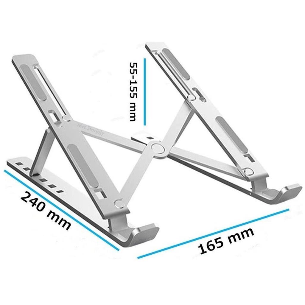 Torima Jx-18 Laptop Stand MacBook Notebook Katlanabilir Taşınabilir Metal Standı