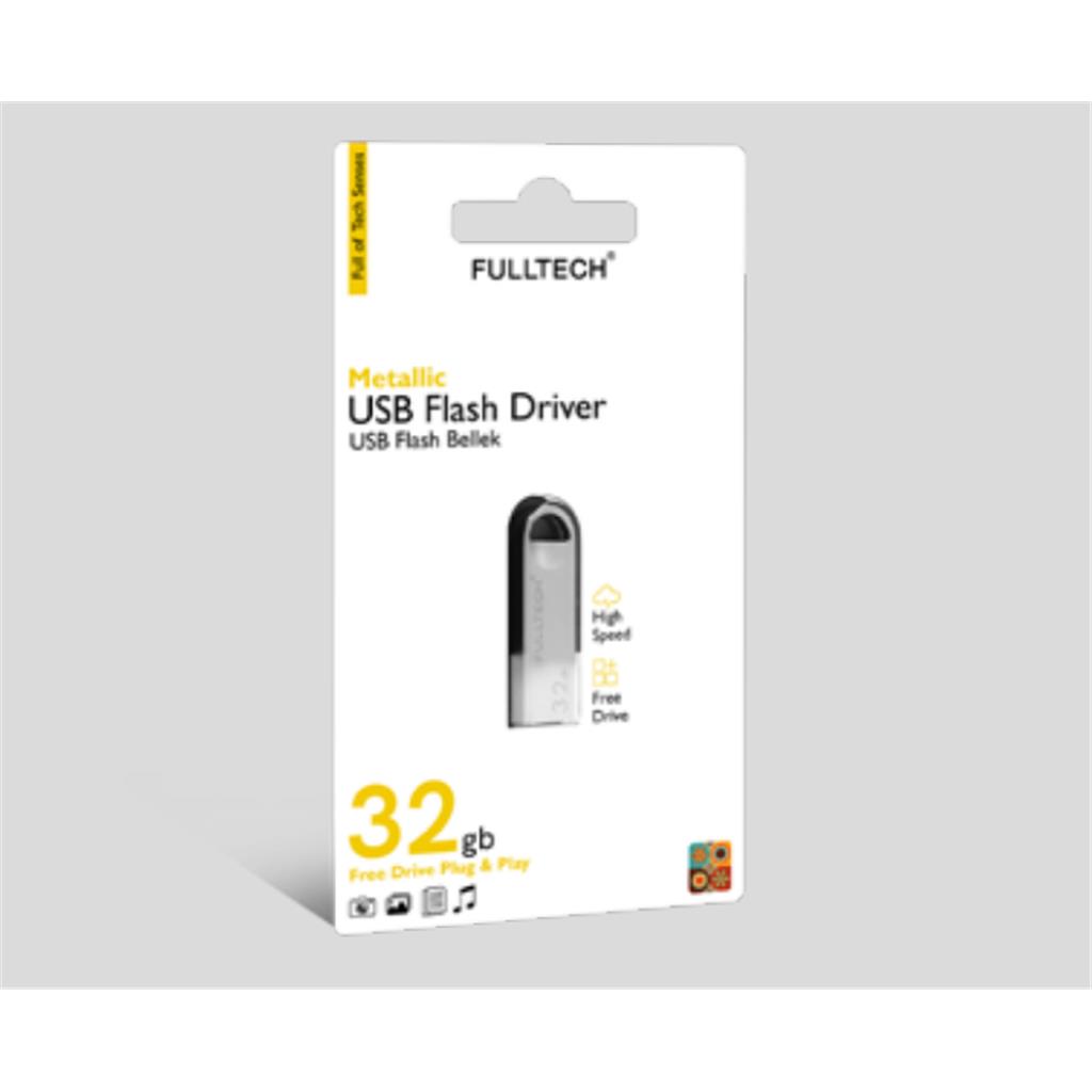 32GB FLASH BELLEK USB METAL Fulltech Fd10 32gb Metal Usb Flash Hafıza Kartı