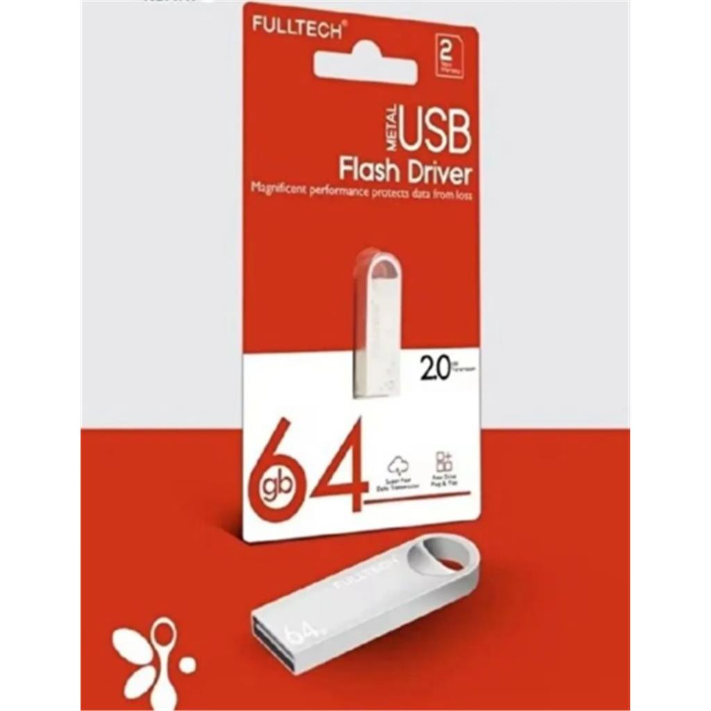 64GB FLASH BELLEK USB METAL Fulltech Fd11 Metal Usb Flash Bellek