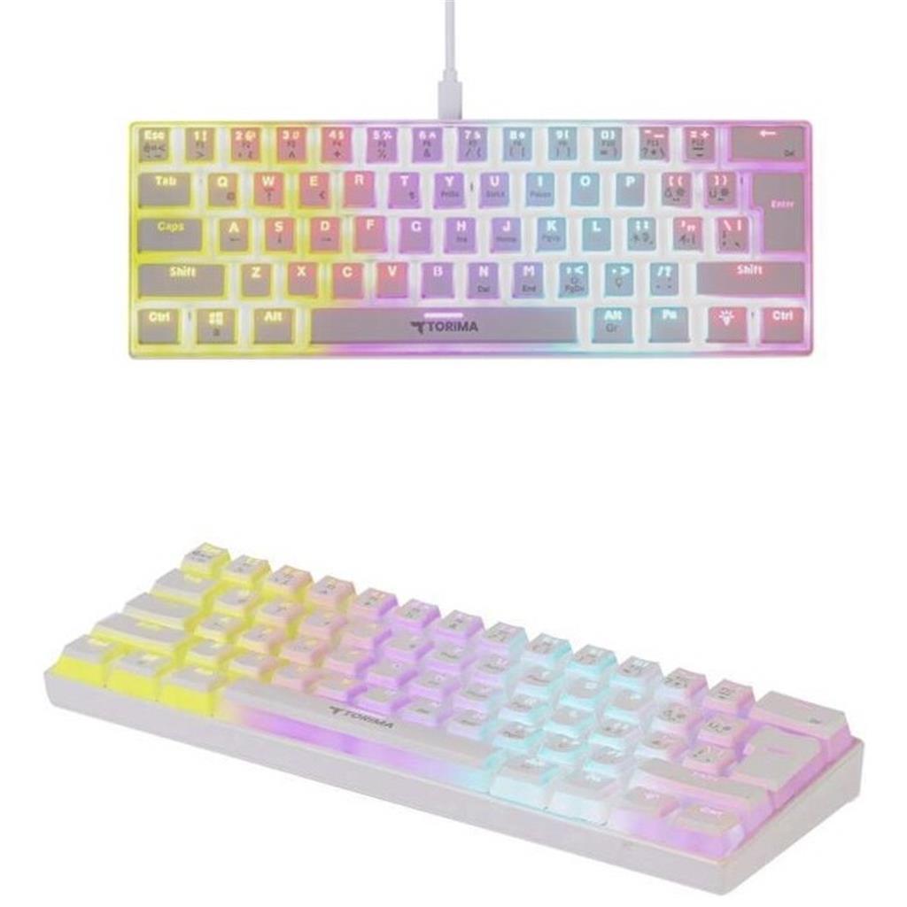 Torima TK-04 RGB ışklı Kablolu Mekanik Oyuncu Klavyesi