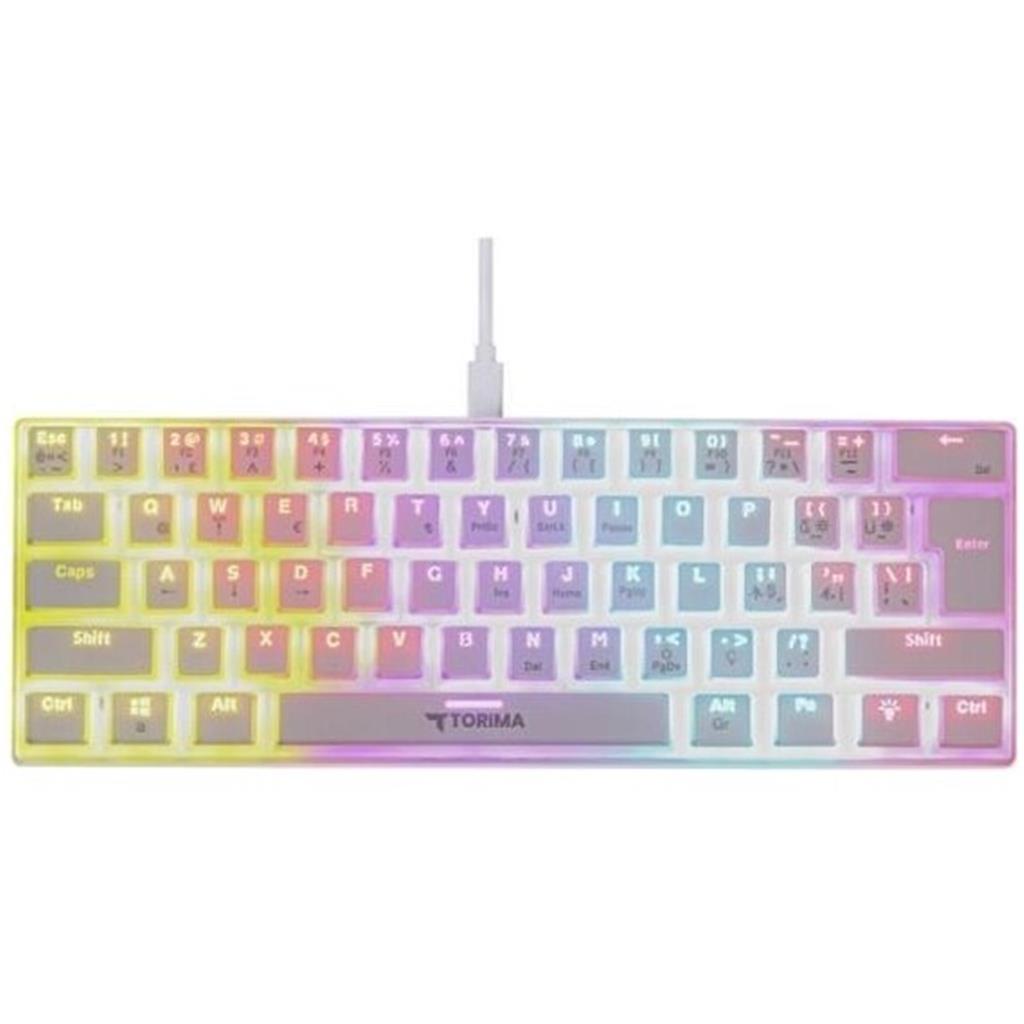 Torima TK-04 RGB ışklı Kablolu Mekanik Oyuncu Klavyesi