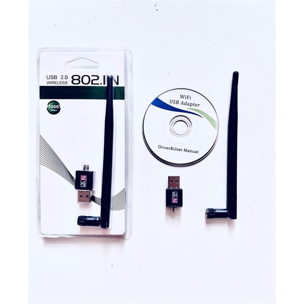 1200 MBPS 5 dBİ ANTENLİ USB 2.0 WIRELESS ADAPTER- MODEM AĞ