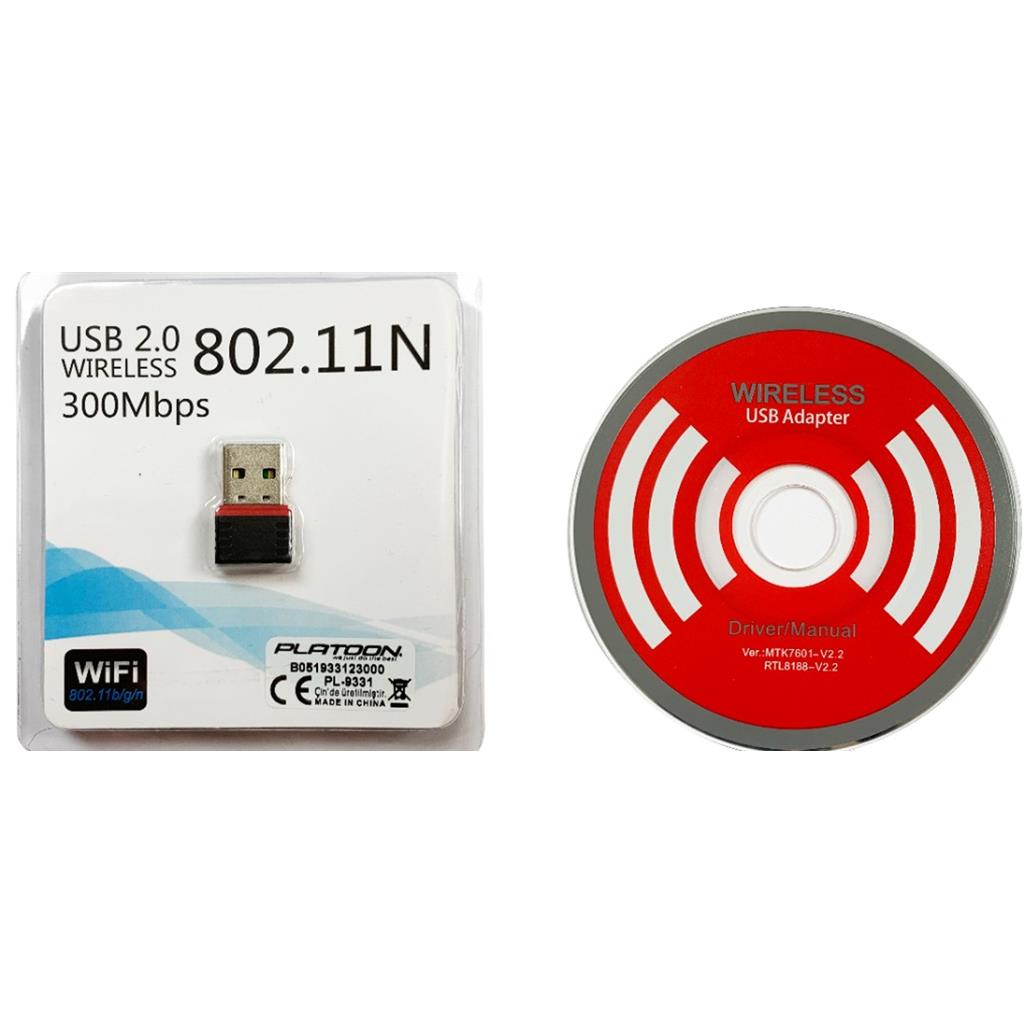 USB 2.0  300MBPS WIRELESS ADAPTER - MODEM ( AĞ )