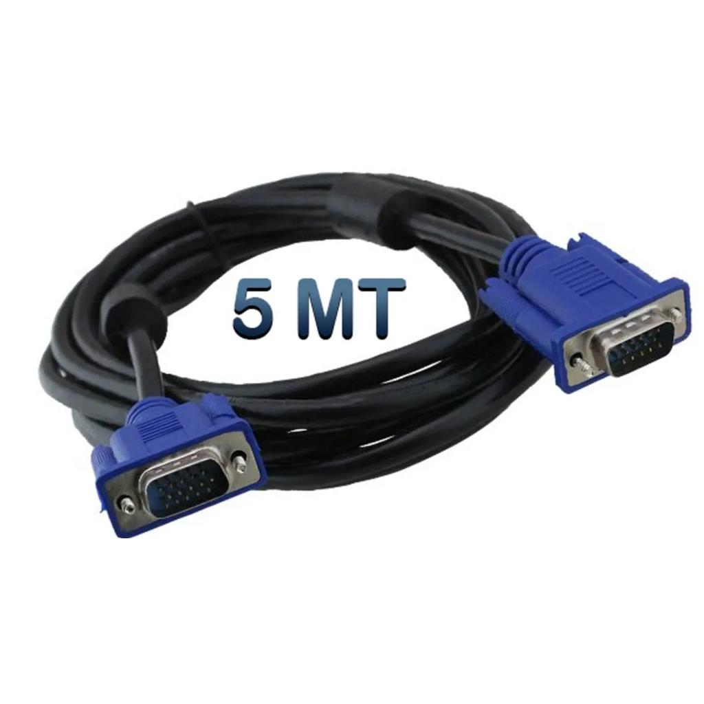 MONİTÖR KABLO   1.5M VGA POŞETLİ KABLO (VGA KABLO 1,5-3-5-10-15 m MEVCUT)