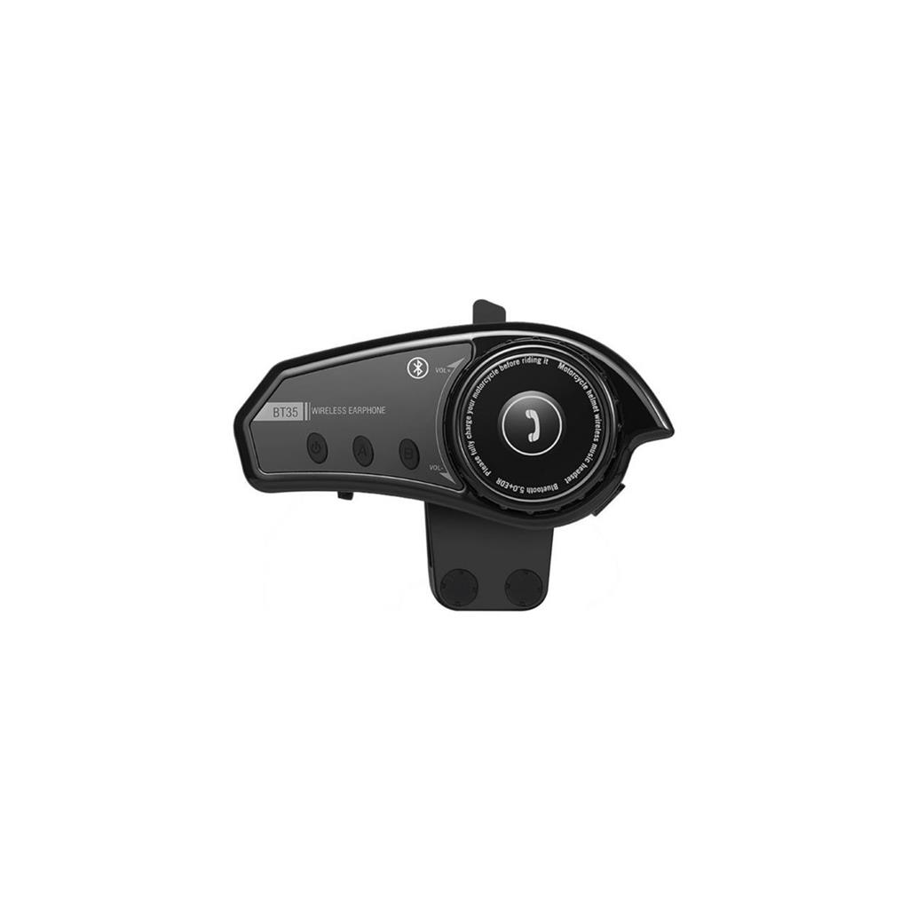 Torima Bt-35 Siyah 5.0 Bluetooth Motosiklet Kulaklığı Intercom Siyah Motorcu Kulaklığı