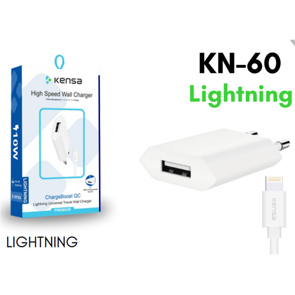 Lightning Usb Uyumlu Şarj Aleti KN-60 LİGHTNİNG