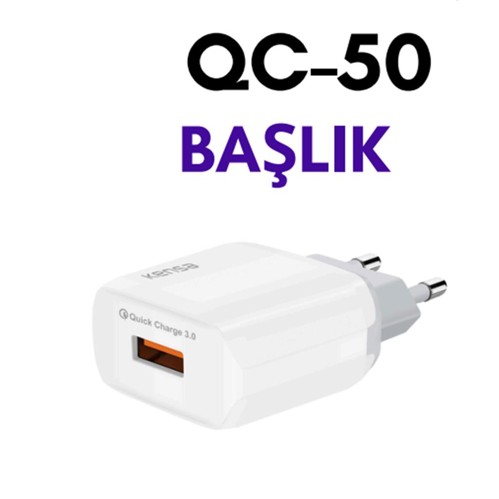 ADAPTER BAŞLIK QC- 50