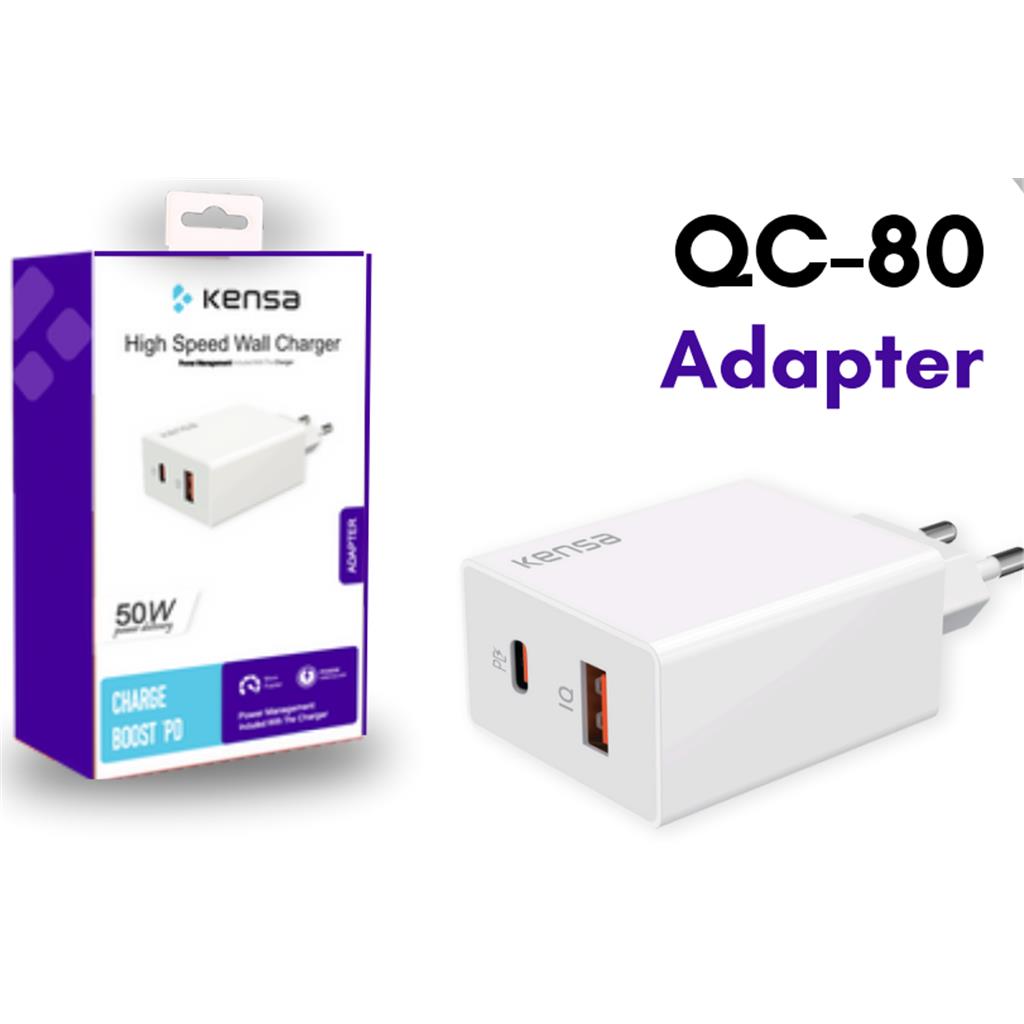 HIZLI ŞARJ ALETİ QC-80 ADAPTER