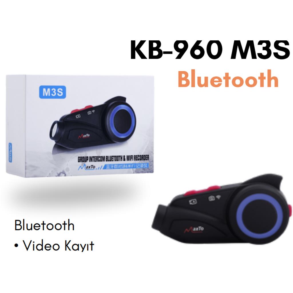 KB-960 M3S  Bluetooth İNTELKOM MOTOR KAST KULAKLIK