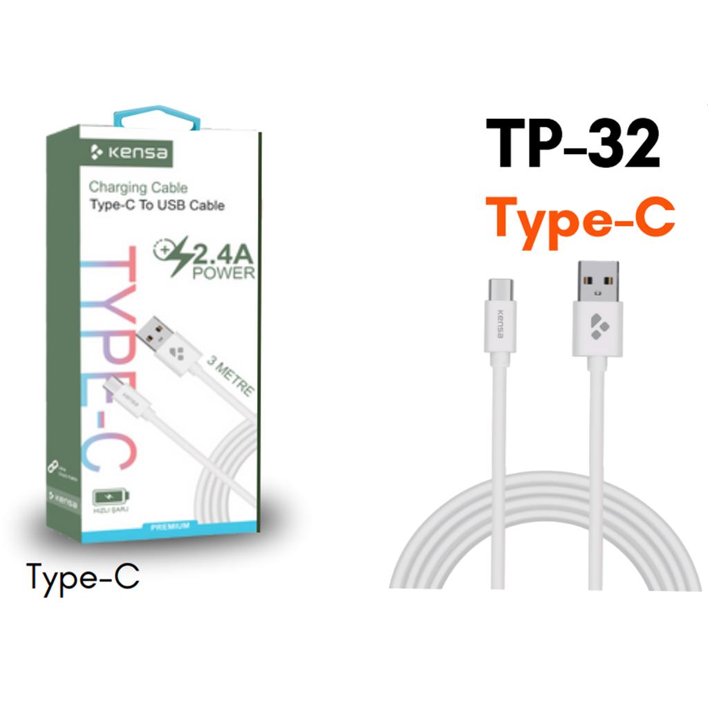 USB to Type-C Hızlı Şarj Kablosu