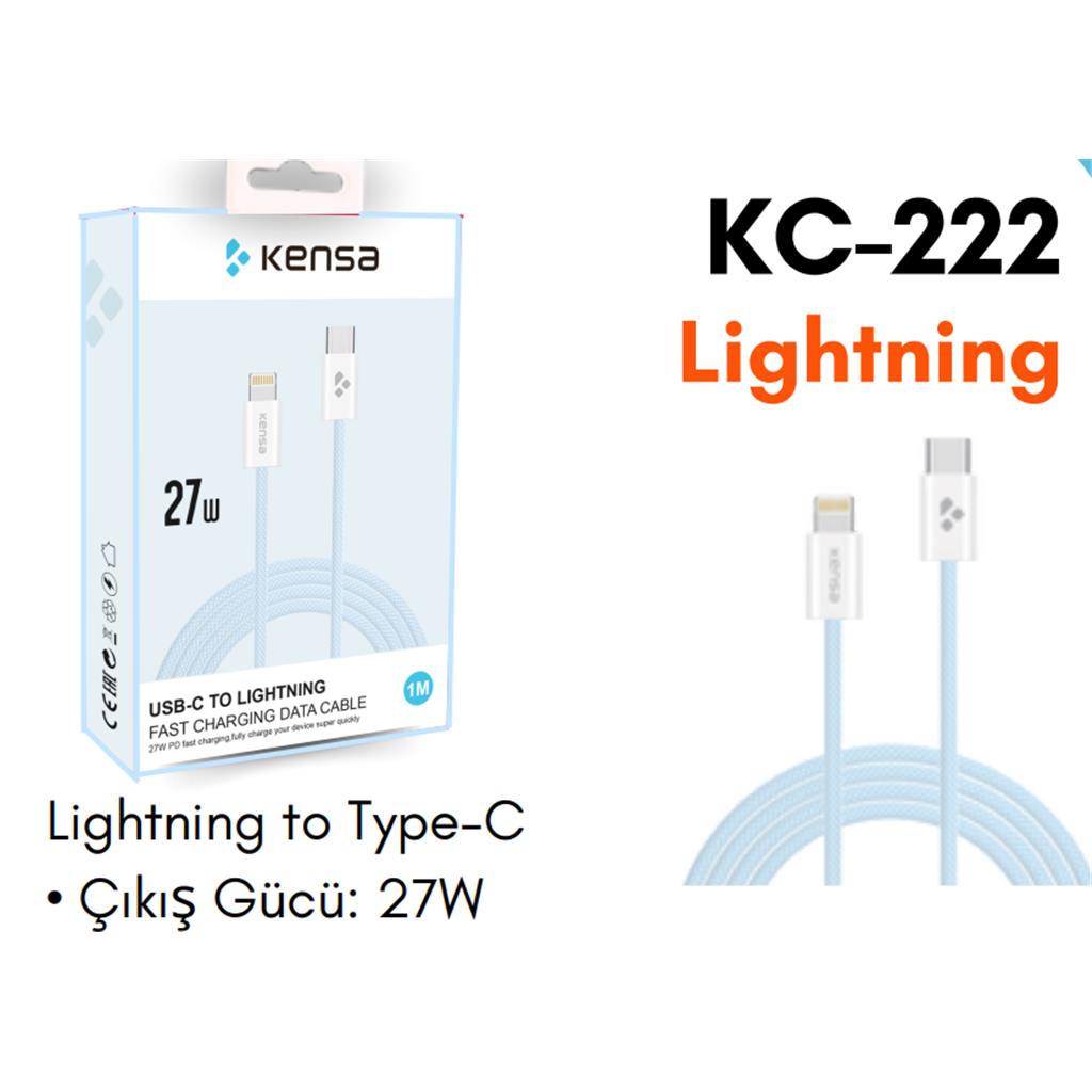 Lightning to Type-C Hızlı Şarj Kablosu PD 27W