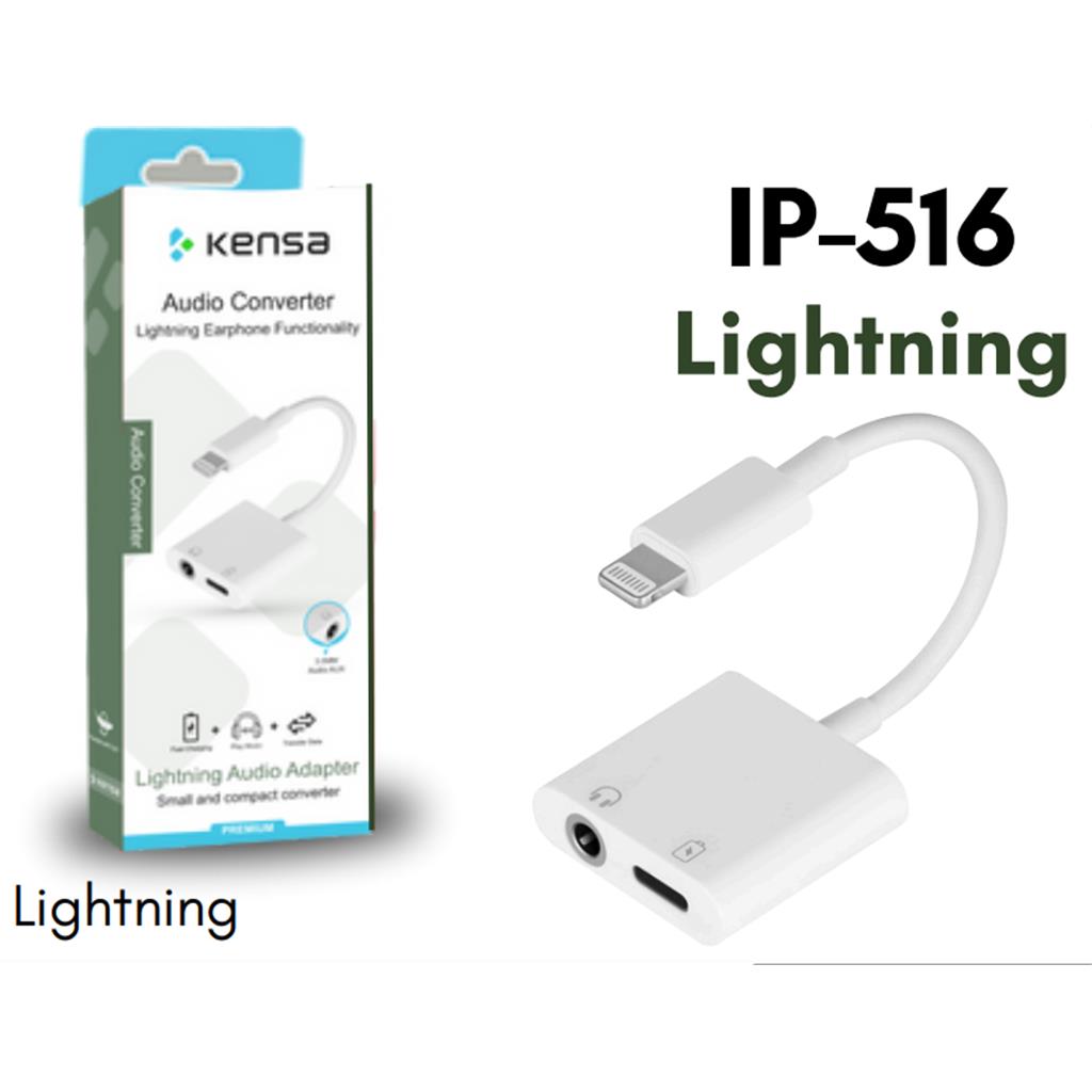 iPhone Uyumlu Lightning  Şarj Kulaklık Dönüştürücü Adaptör Şarj Çoğaltıcı Splitter