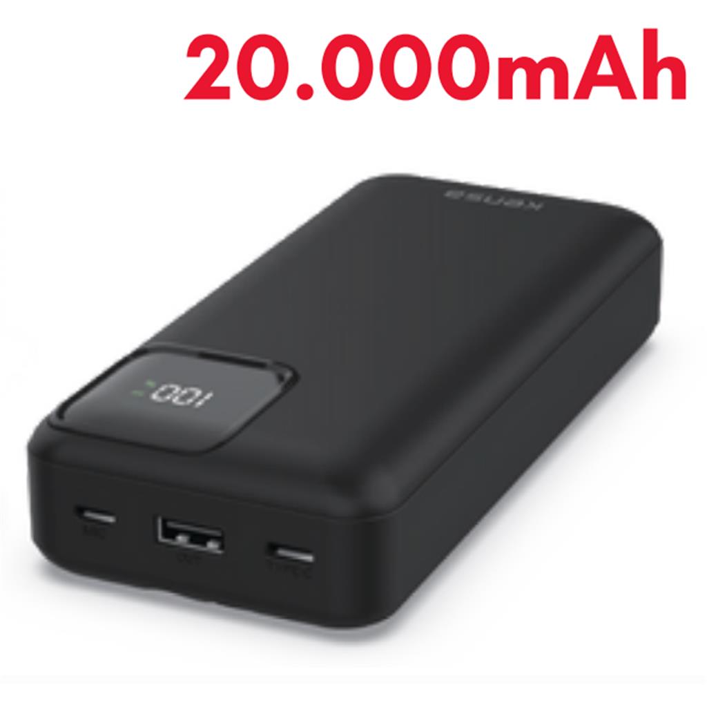 Dijital Ekranlı 20000 mAH Hızlı Şarj Taşınabilir Powerbank