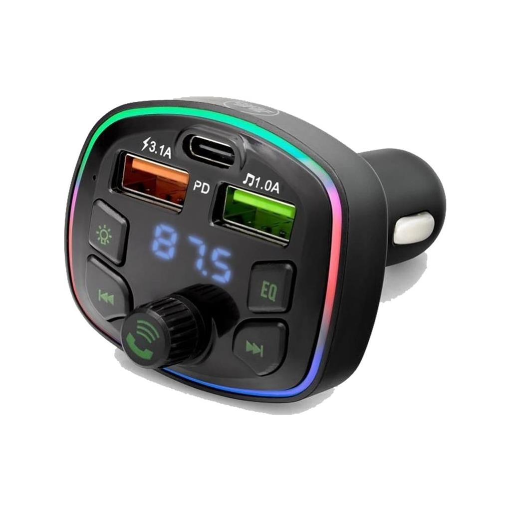 Araç Bluetooth Fm Transmitter Mp3 ve Şarj cihazı