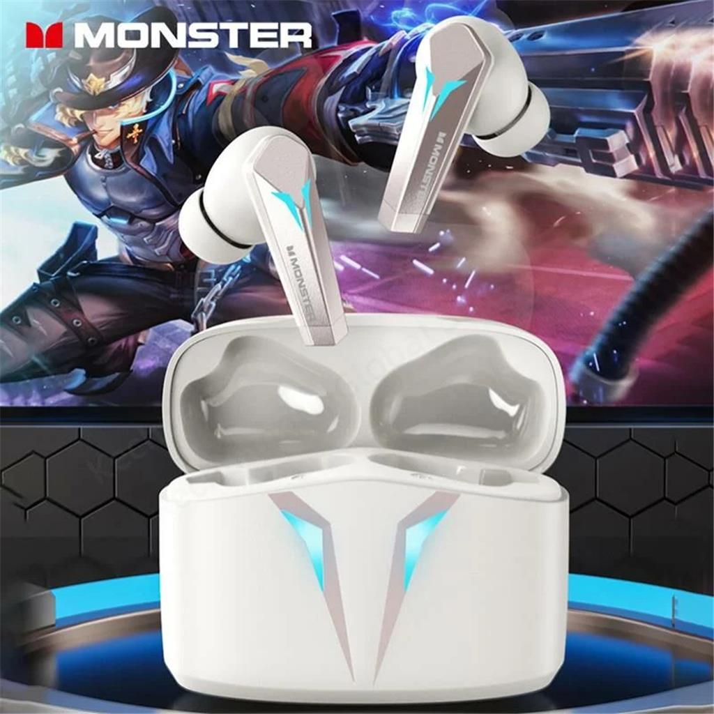 Monster Airmars XKT06 Gaming Bluetooth Kulaklık Beyaz