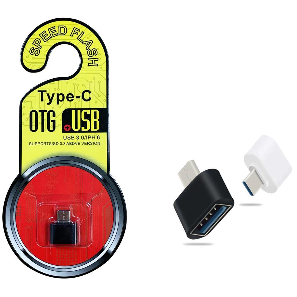 TYPE-C OTG ÇEVİRİCİ APARAT Type C USB   Otg Cep Telefonlarına Flash Bellek Takma Aparatı