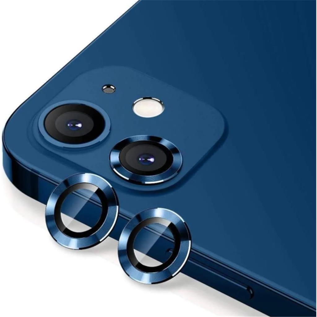 İphone 11 Uyumlu 9h Tam Kaplayan Kamera Koruyucu Lens Koruyucu Metal Ve Kırılmaz Cam