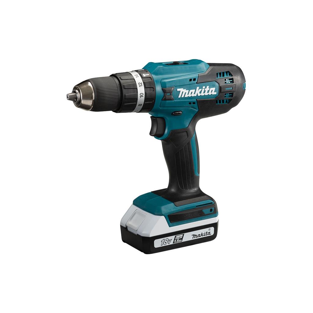 Makita Darbeli Matkap Vidalama 18V 1,5AH Çift Akü HP488D002