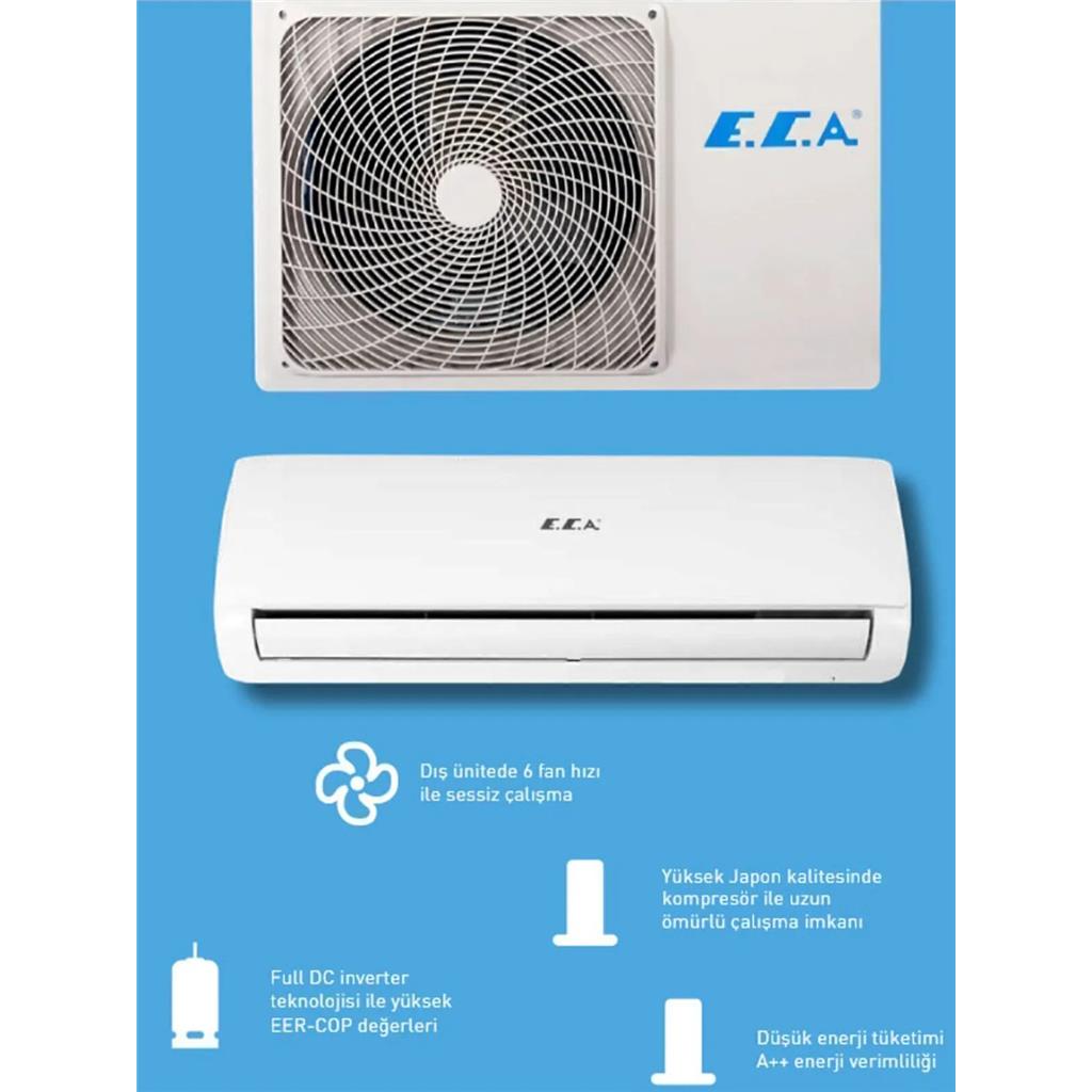 ECA  Spylos Pro Inverter Split A++ R32 9.000 BTU Klima ESA1509A100 (Montaj Dahil) Duvar Tipi