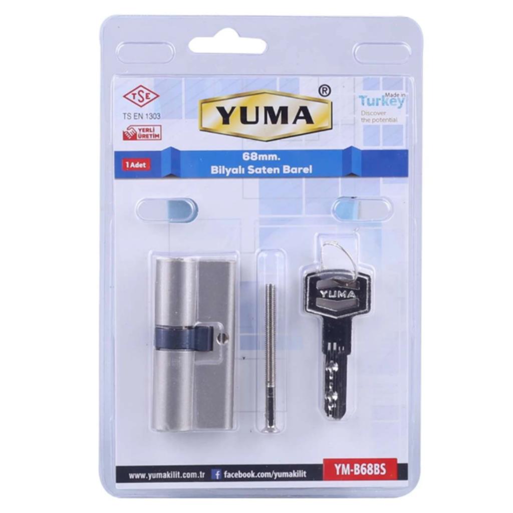 Yuma Bilyalı Barel 68 Mm Saten Ym-b68bs