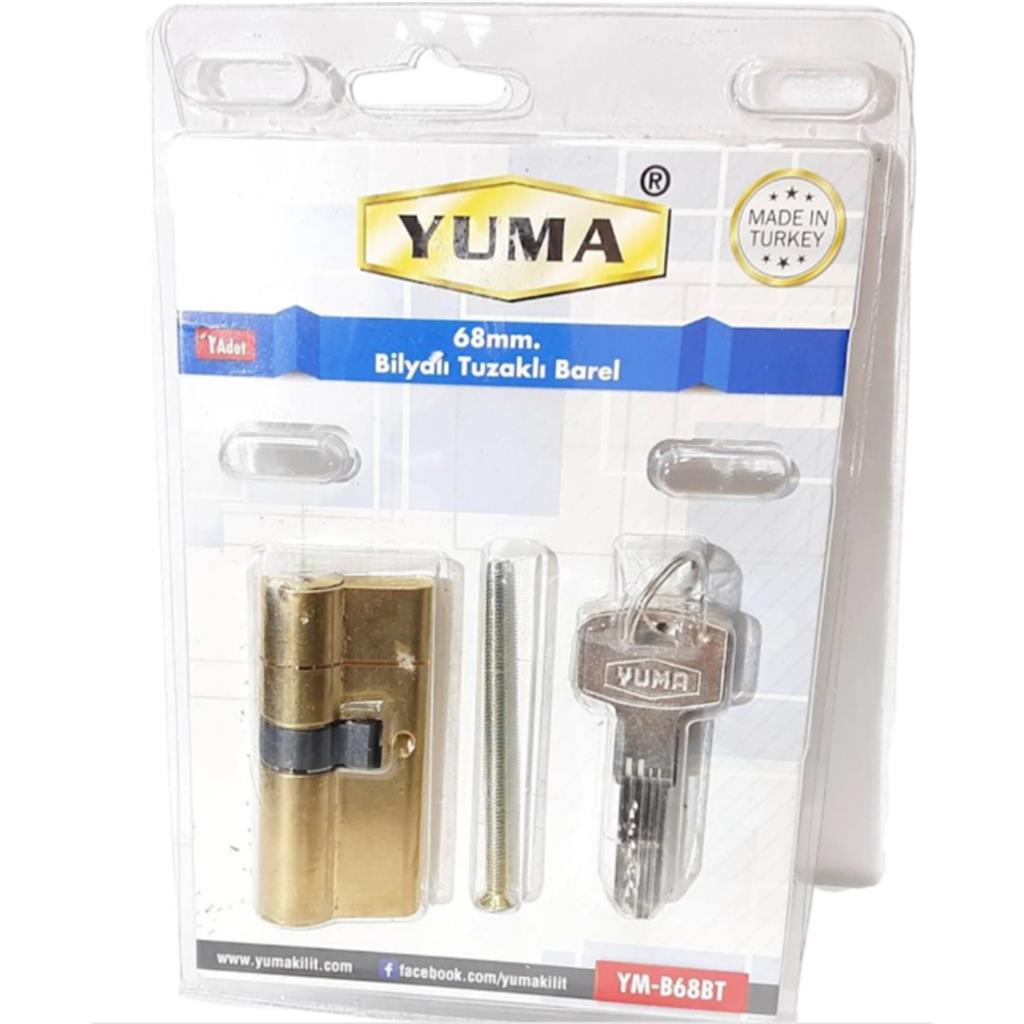 Yuma Bilyalı Tuzaklı Barel Sarı 68Mm YM-B68BT