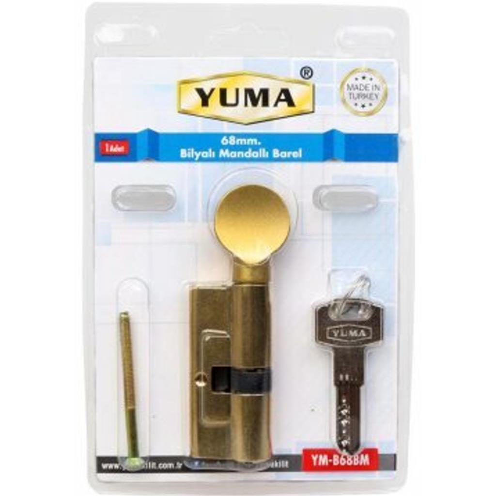 Yuma Kilit 68 MM BİLYALI BAREL MANDALLI - YM-B68BM