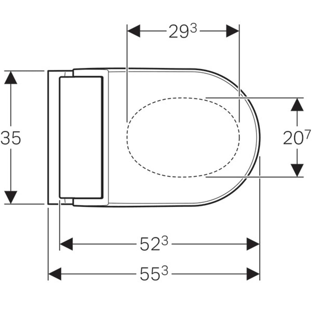 Geberit AquaClean Tuma Comfort Akıllı Klozet