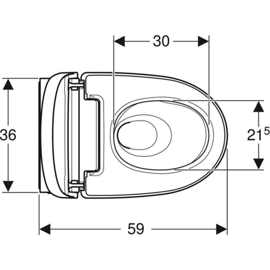 Geberit AquaClean Mera Comfort Beyaz Akıllı Klozet