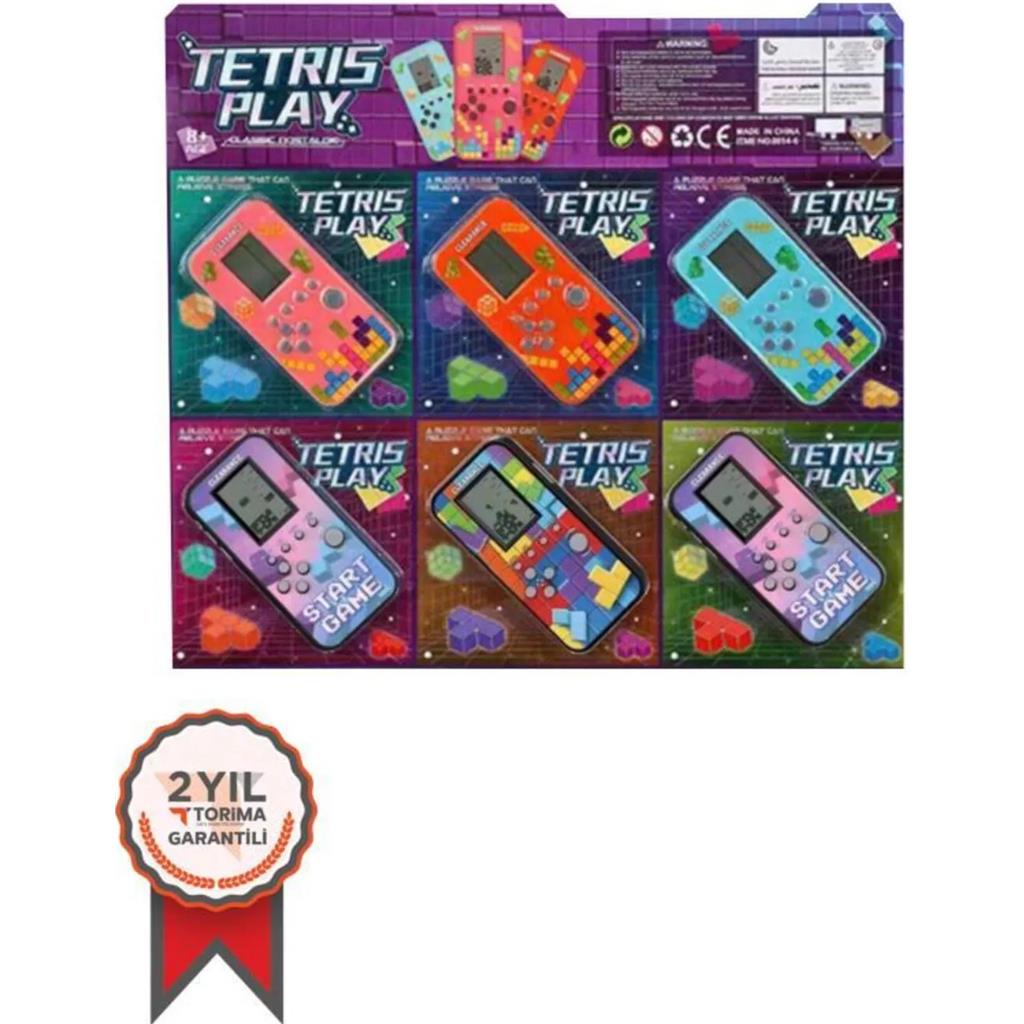 Torima GC-03 6lı Nostaljik El Atarisi Tetris Gameboy Karışık Renklerde