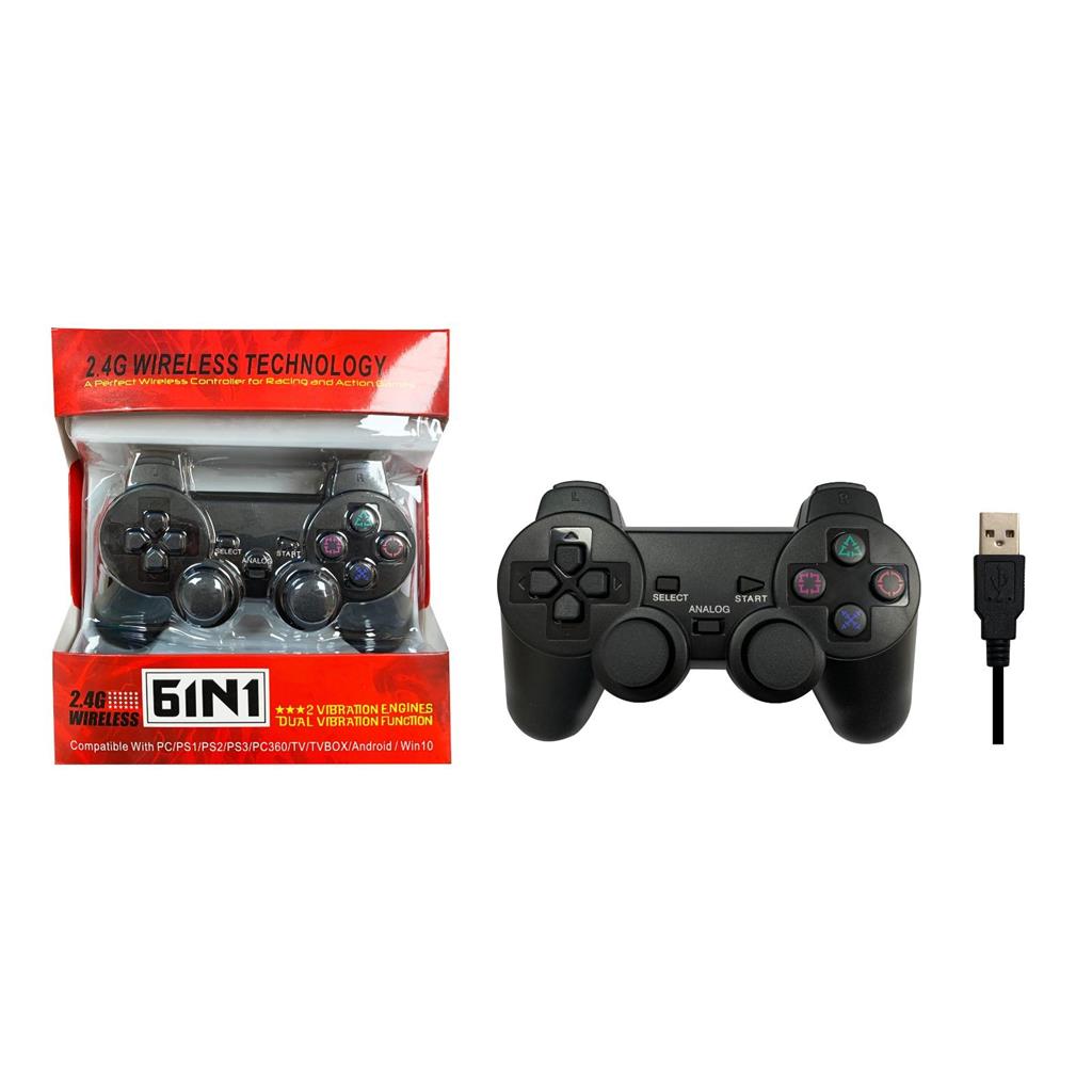 PC/PS2/PS3 ANALOG DUAL SHOCK WIRELESS GAME PAD