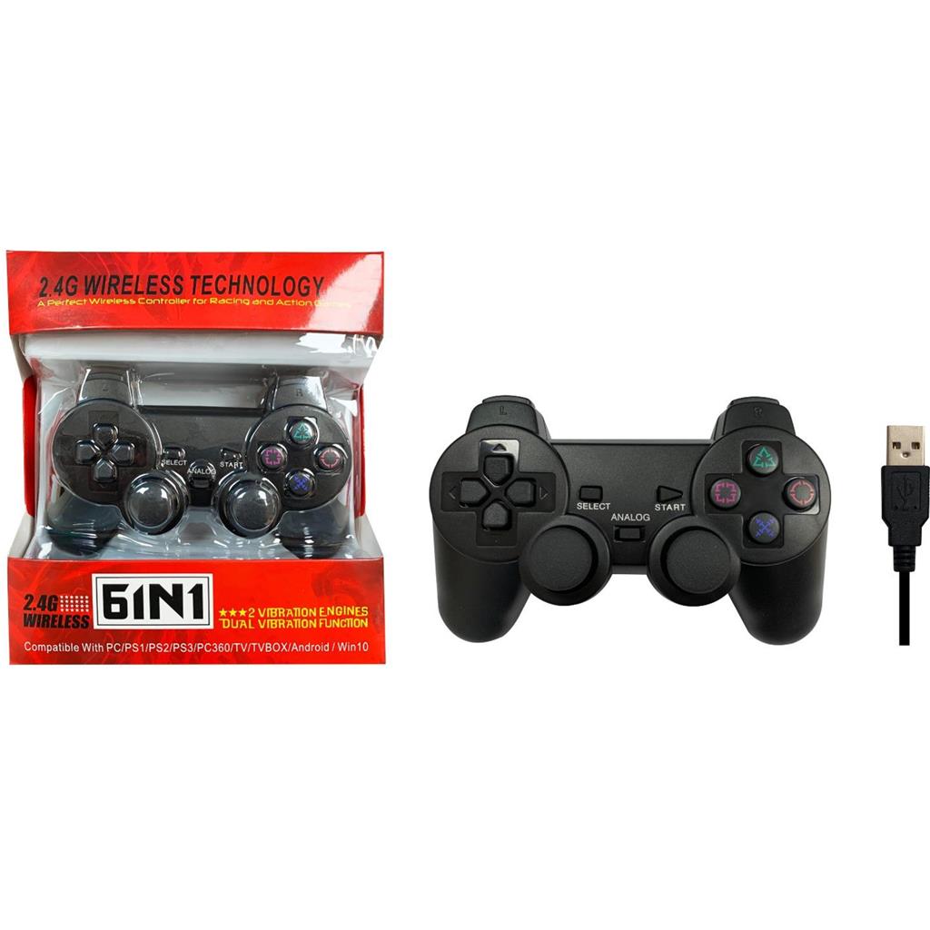 PC/PS2/PS3 ANALOG DUAL SHOCK WIRELESS GAME PAD