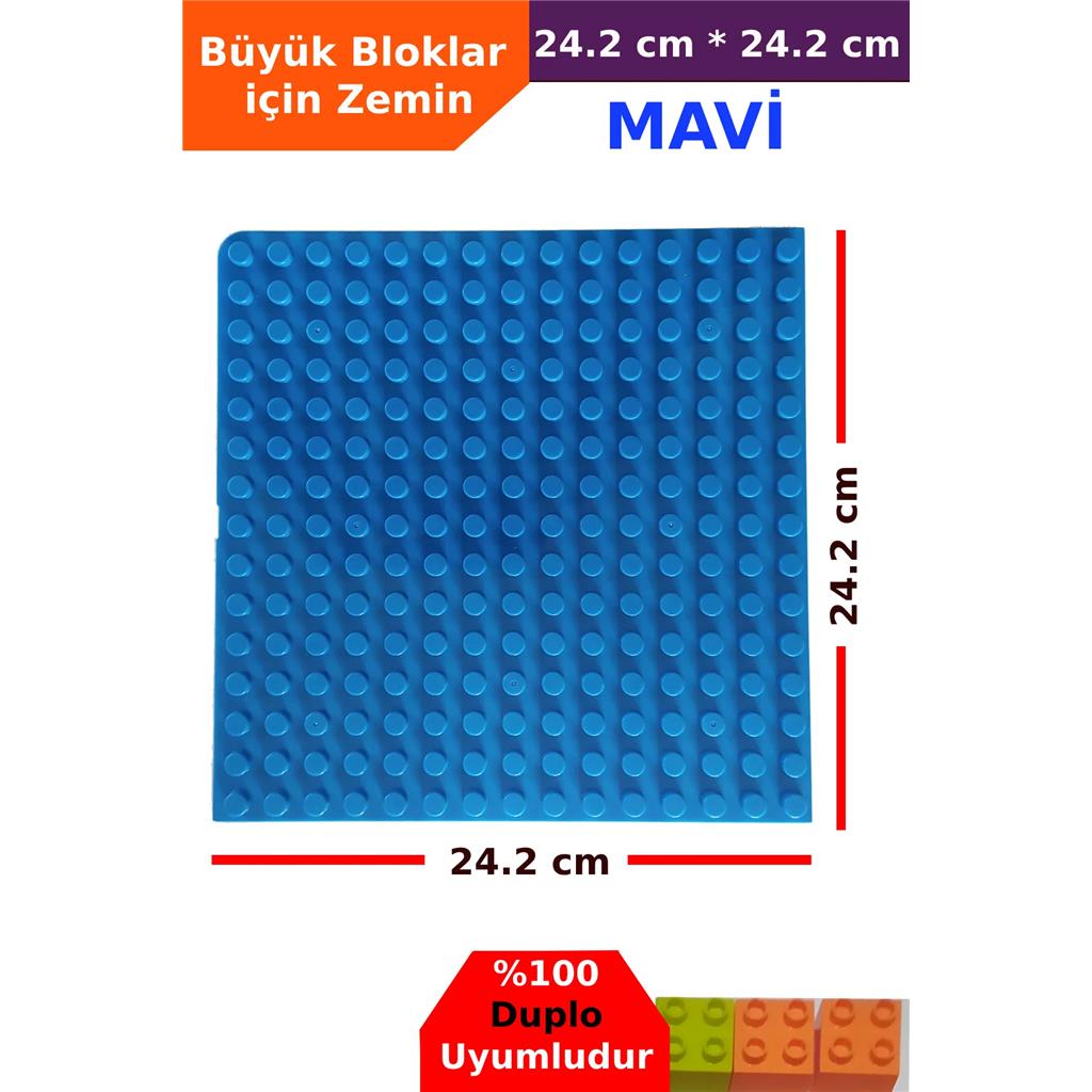 Kuzutoys Mavi Renkli Zeminler